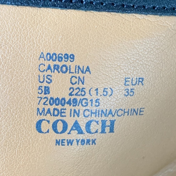 COACH A00699 CAROLINA LEATHER RIDING BOOTS - Picture 12 of 16